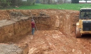 Выкопать котлован под фундамент в Курчатове - от 2639 руб. | 2Землекопа-Крч